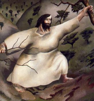 Stanley Spencer : Christ in the Wilderness, Driven by the Spirit